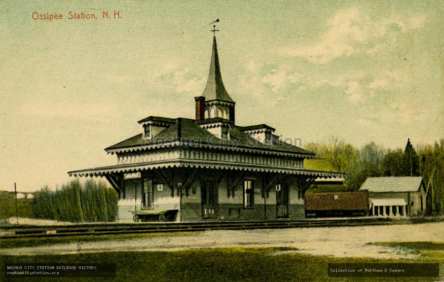 Postcard: Ossipee Station, New Hampshire